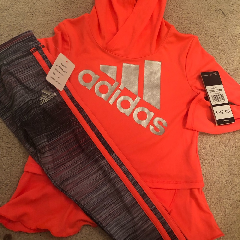 Kids 4t Adidas Outfit - NWT